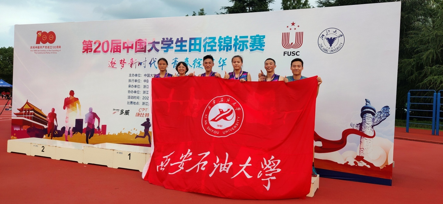 我校田径队在第20届中国大学生田径锦标赛中获佳绩