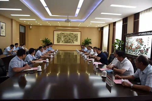 建设银行河南分行来我校调研交流