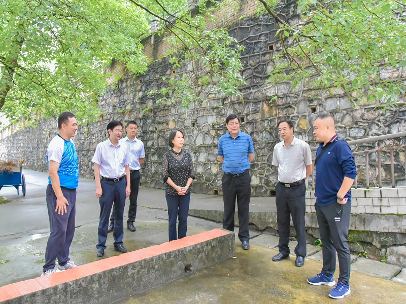 省民宗委领导调研我校少数民族传统体育建设