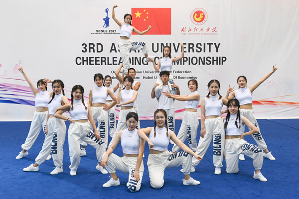 Amazing啦啦队在亚洲大学生啦啦操锦标赛上获佳绩