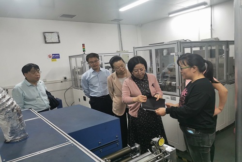 省科技厅科技成果转化处处长程艳一行到我校调研指导工作