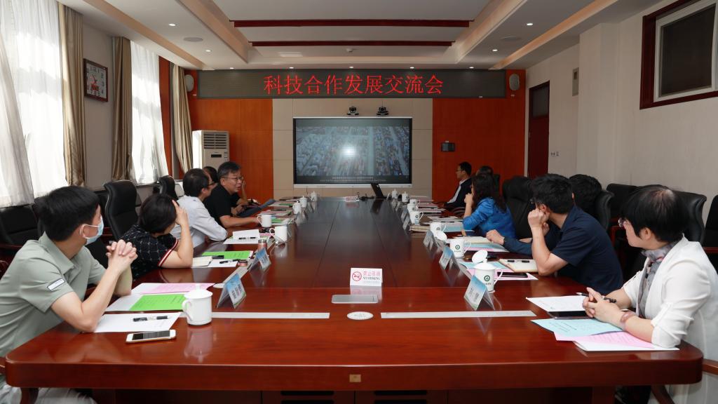 广西壮族自治区柳州市科技局来我校调研