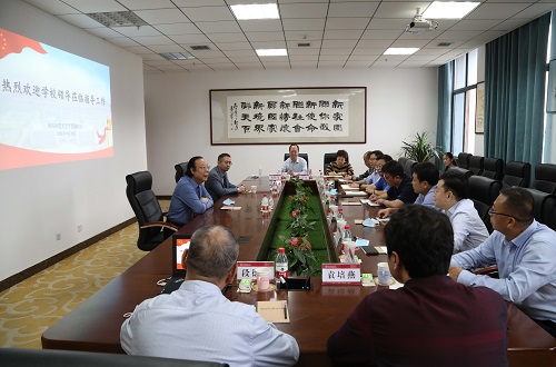 赵国祥到平原湖校区调研指导工作