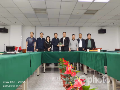 西安科技大学优秀校友、全国劳模刘争平看望母校