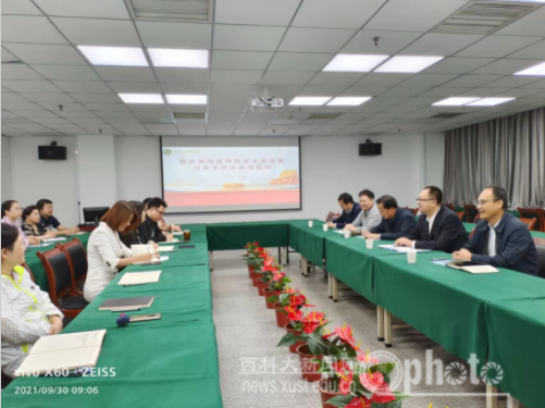 西安科技大学优秀校友、全国劳模刘争平看望母校