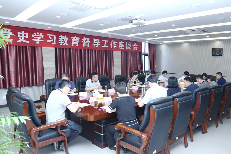我校召开党史学习教育督导工作座谈会