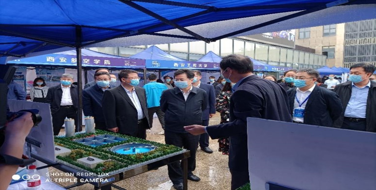 我校参加陕西省暨西安市2021年全国科普日主场示范活动