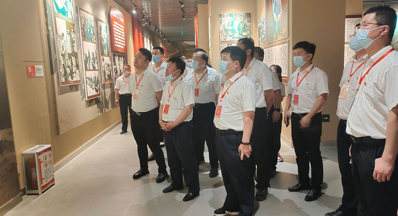 临矿集团(第三期)彭庄煤矿党委“追寻红色印记 弘扬革命精神”主题党日活动 临矿集团(第三期)彭庄煤矿党委“追寻红色印记 弘扬革命精神”主题党日活动