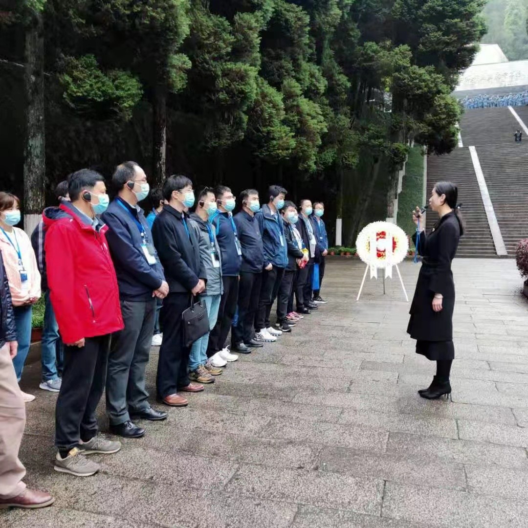 河南省某单位在我校顺利开展井冈山革命传统教育红色培训班