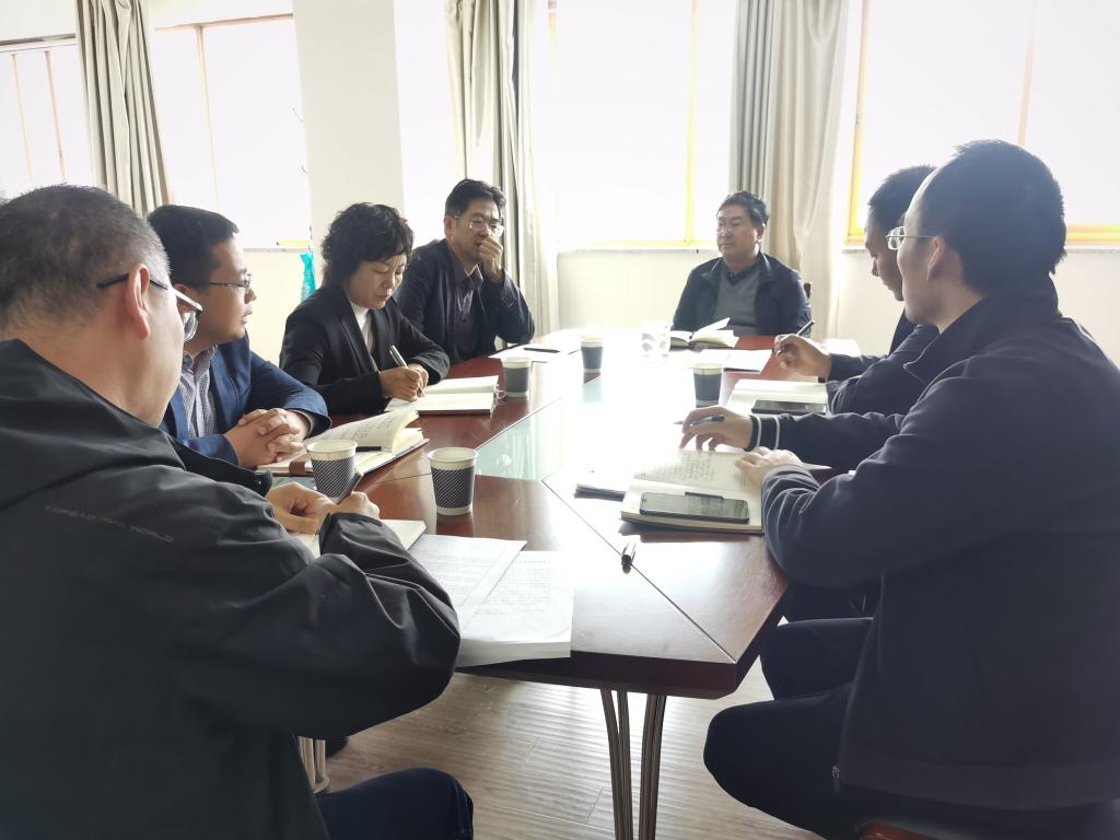 校党委书记马建东调研指导学校学科建设工作