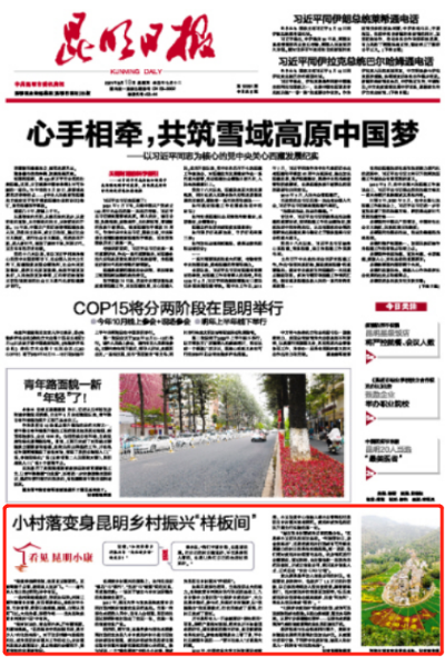 小村落变身昆明乡村振兴“样板间”