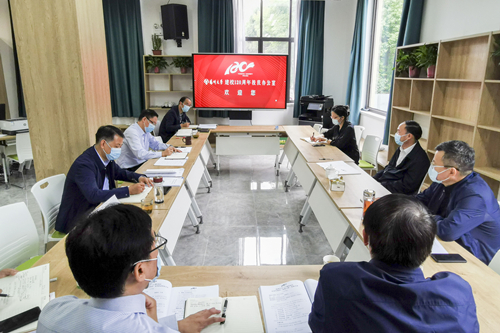 校长焦新安深入校庆办调研指导120周年校庆筹备工作