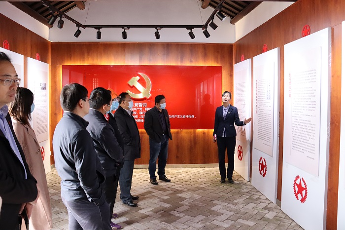 【党史学习在行动】南校区党工委前往怀远县参观学习汲取红色养分