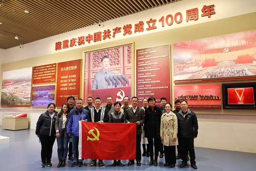 经管学院党委组织党员干部参观中国共产党历史展览馆