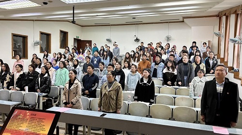 中国语言文学学院党校举行第60期入党积极分子培训班开班仪式