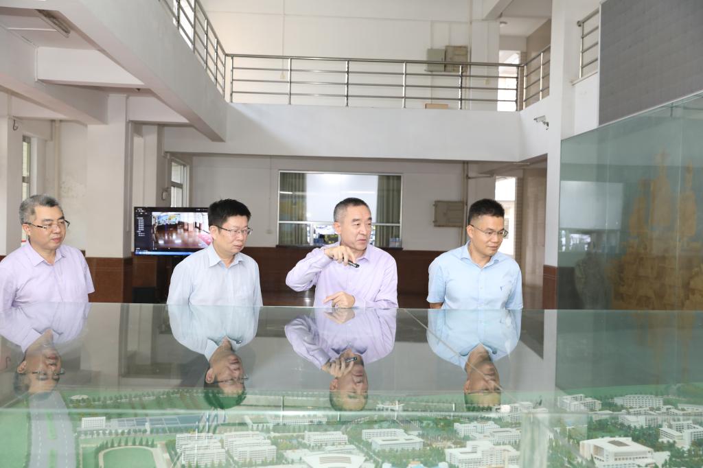 广州体育学院党委书记米银俊来校调研党建工作