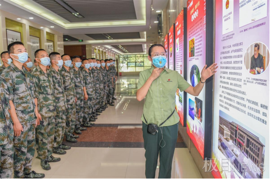 武汉市蔡甸区“新兵役前教育训练”在武汉校区举行