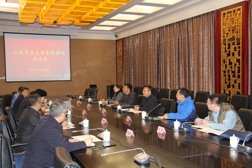 校党委常委、副校（院）长李卫祥带队赴山西大学和太原理工大学调研交流