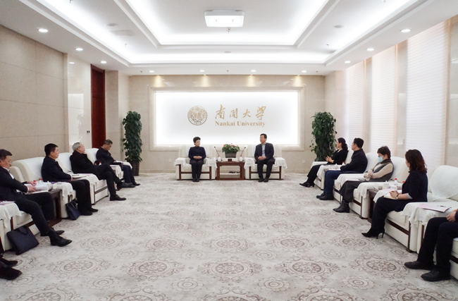 福建省委常委、组织部部长邢善萍一行来访
