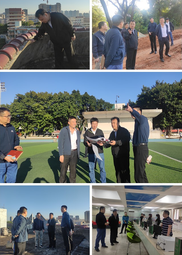 马宏伟率队深入莞城校区调研民生实事开展情况