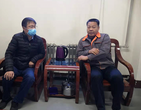 [管理服务]苏文甫副校长带队走访明德热力公司