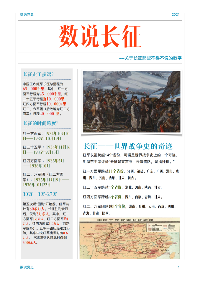 【创新案例】纵览峥嵘岁月数说党史辉煌