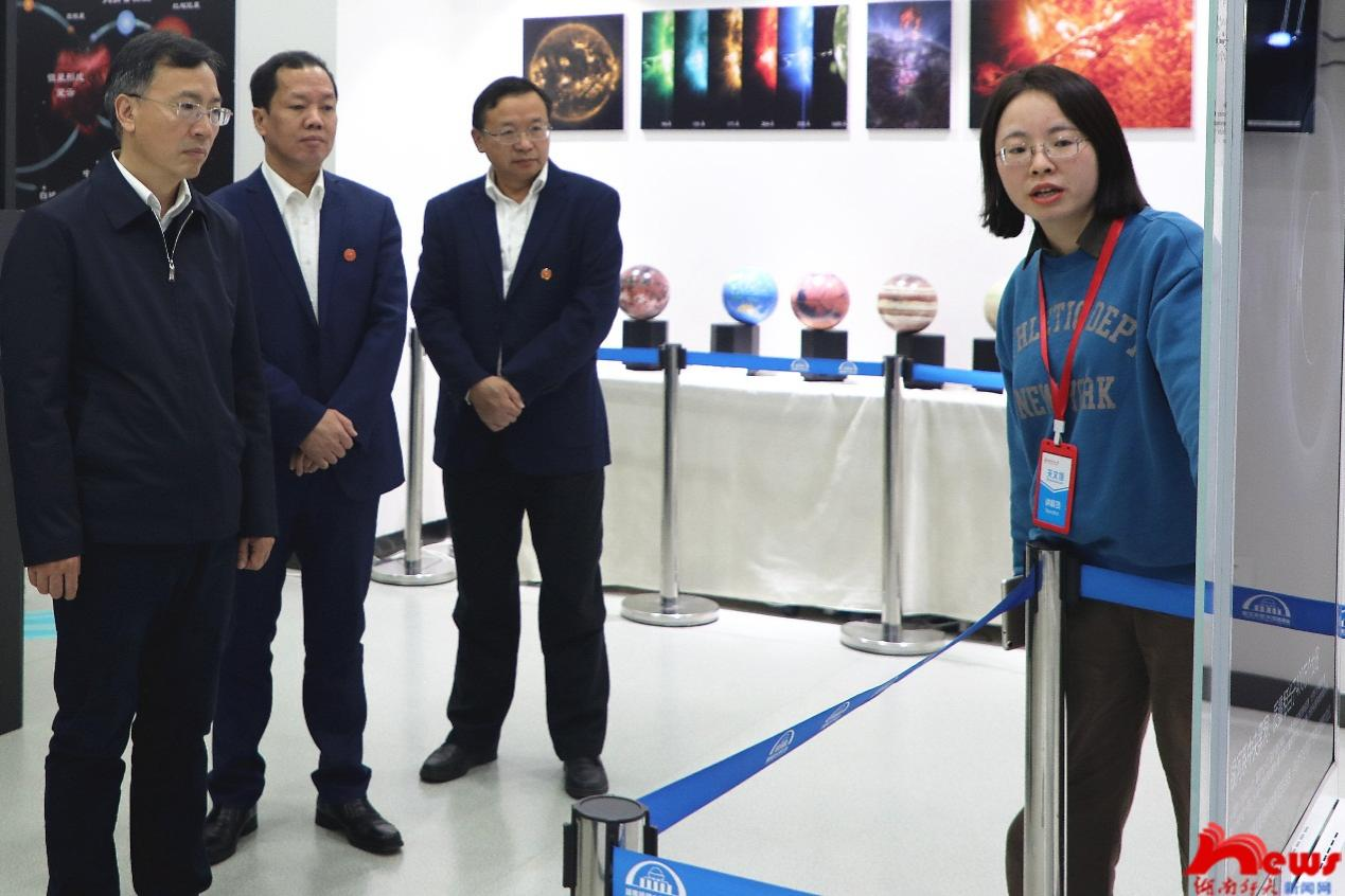省发改委副主任王亮方来校调研