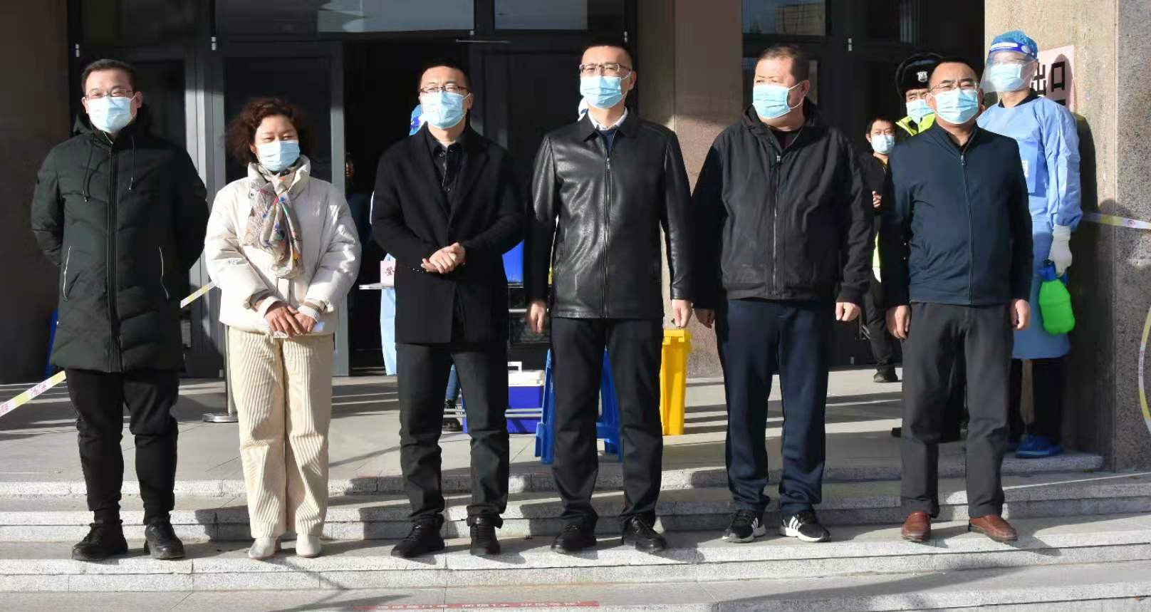 我校举行大规模全员核酸检测全流程应急演练