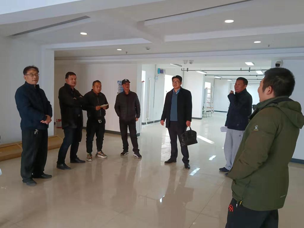 国际教育学院开展明德校区7号楼工程质保到期前自查