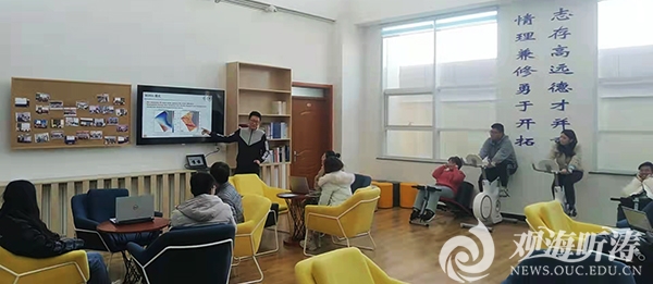 未来海洋学院学员运动健身区正式投入使用