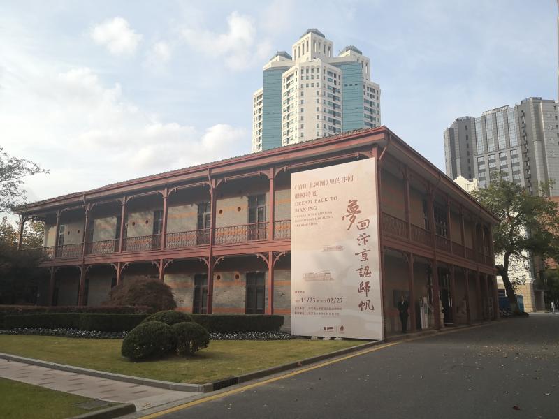 《清明上河图》里的汴河船模特展在董浩云航运博物馆启幕