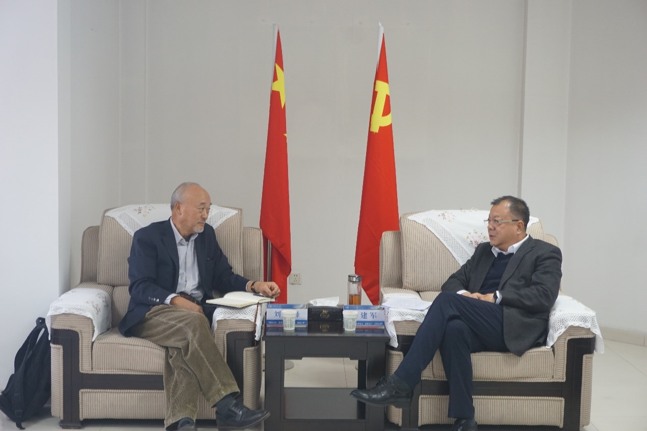 卢建军会见广东生益科技股份有限公司董事长刘述峰一行