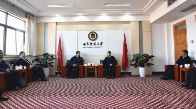 山东省科技厅副厅长潘军一行来校调研人才工作 山东省科技厅副厅长潘军一行来校调研人才工作
