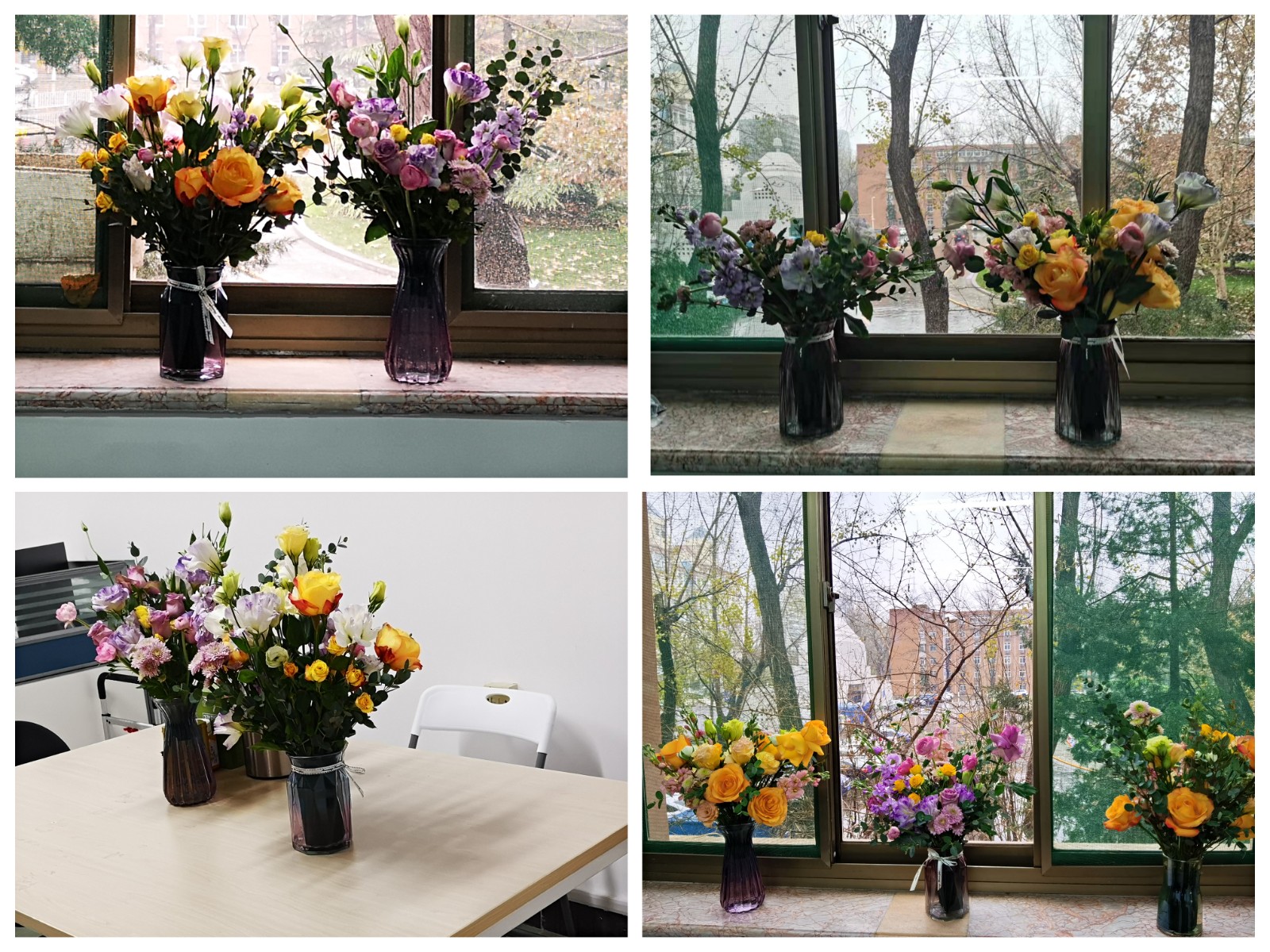 医学部工会举办插花活动