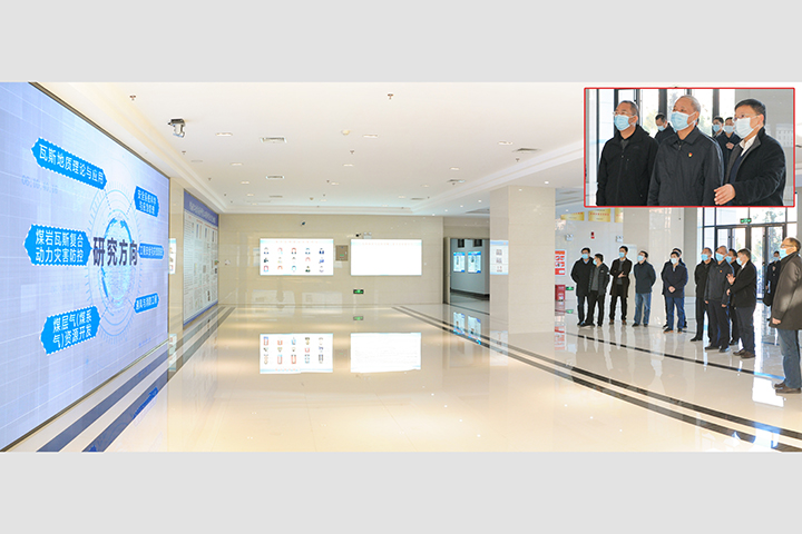 焦作市委常委、宣传部长宫松奇来校调研