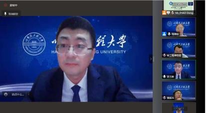 我校与中国广核集团有限公司联合开展留学生云实践活动