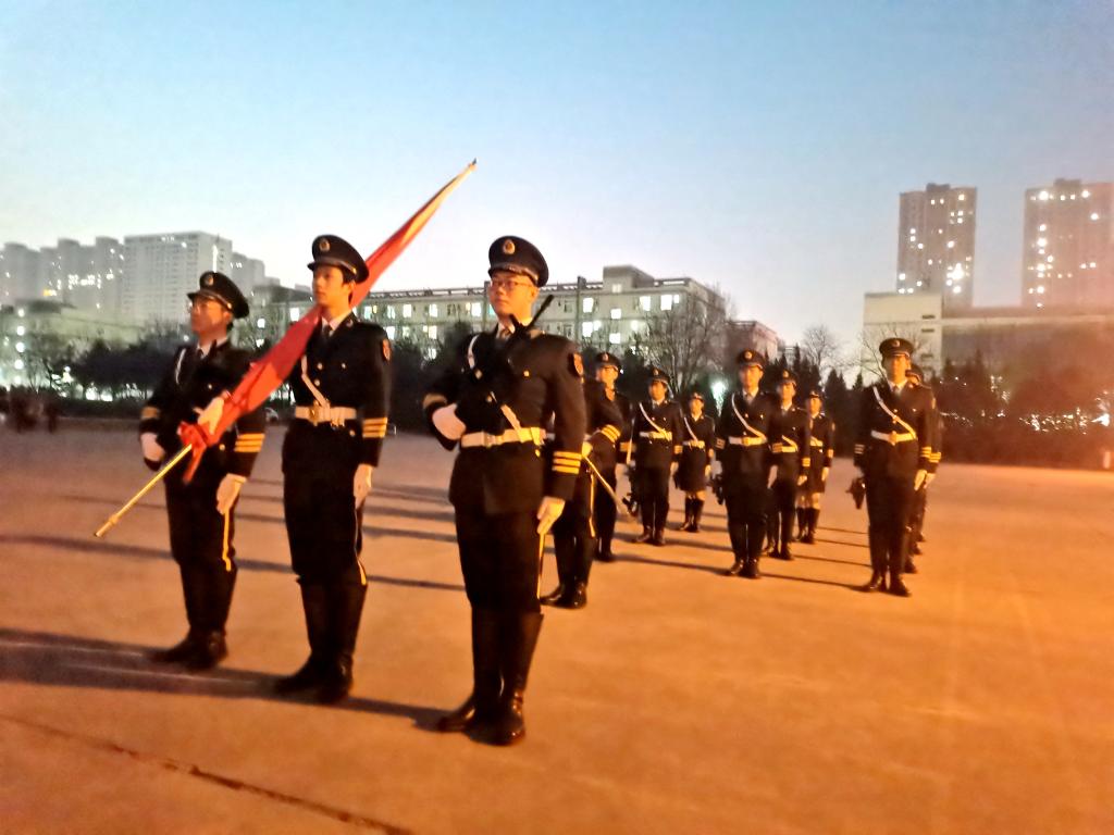 【党史学习教育专栏】学工部举行“祖国在我心中”暨纪念“一二九”运动升旗仪式