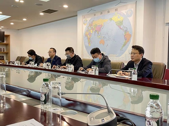 校领导带队到教育部中外语言交流合作中心开展座谈交流