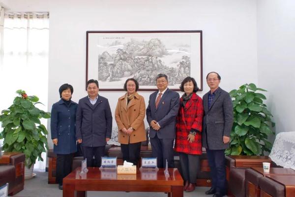 省社科联副主席安向荣一行来校调研