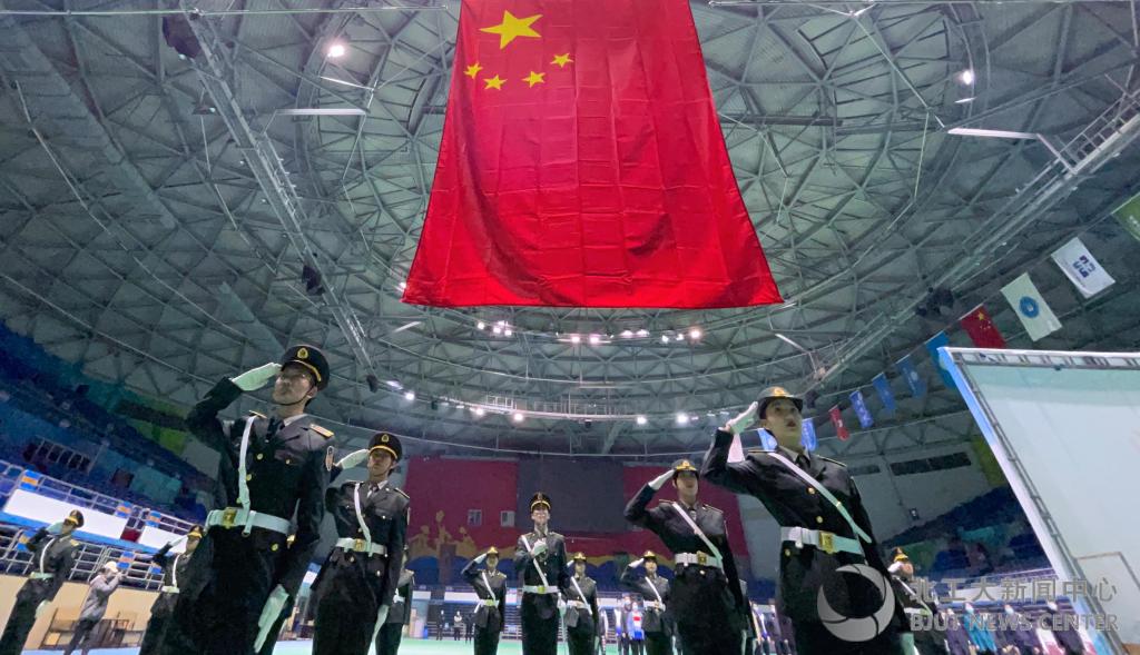 北京工业大学举行纪念“一二·九”运动86周年升国旗仪式