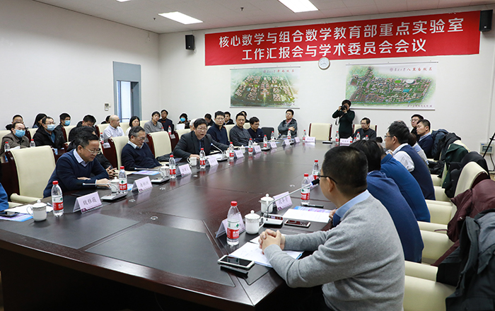 核心数学与组合数学教育部重点实验室召开年度工作汇报会与学术委员会会议