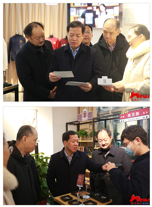 刘起军调研桃子湖文化创意产业园