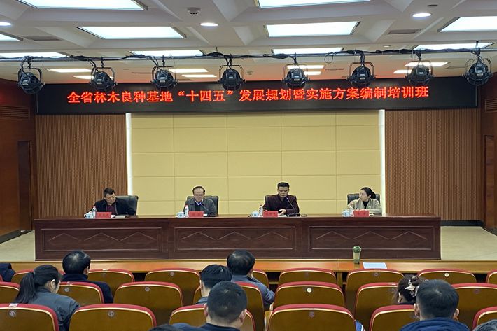 全省林木良种基地“十四五”发展规划暨实施方案编制培训班在我校顺利开班