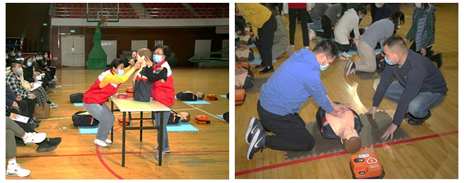 北京理工大学举办应急救护技能培训