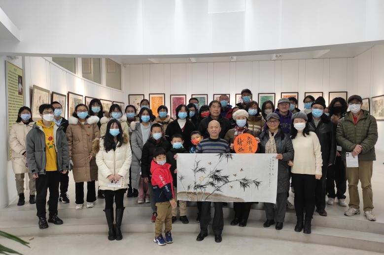 程及美术馆举办“庆祝建党百年——陈志宏书画展”专题讲座与导赏活动
