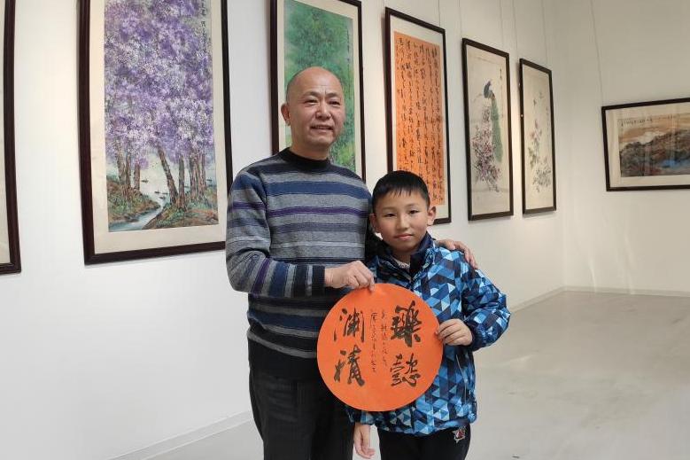 程及美术馆举办“庆祝建党百年——陈志宏书画展”专题讲座与导赏活动