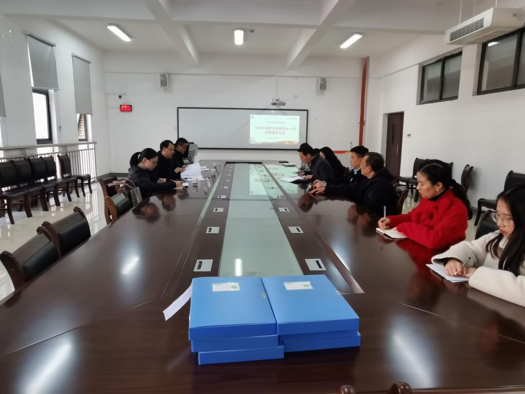副校长罗永祥带队检查化学与材料科学学院2021年党风廉政建设工作