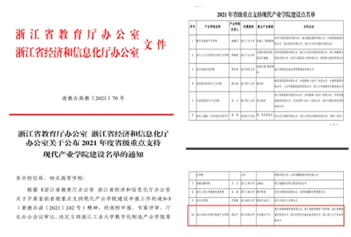 现代粮食产业学院获批省级重点支持现代产业学院建设点