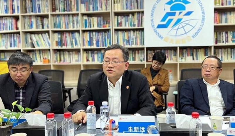 校领导受邀参加2021年深圳虚拟大学园联席会议并调研深圳研究院