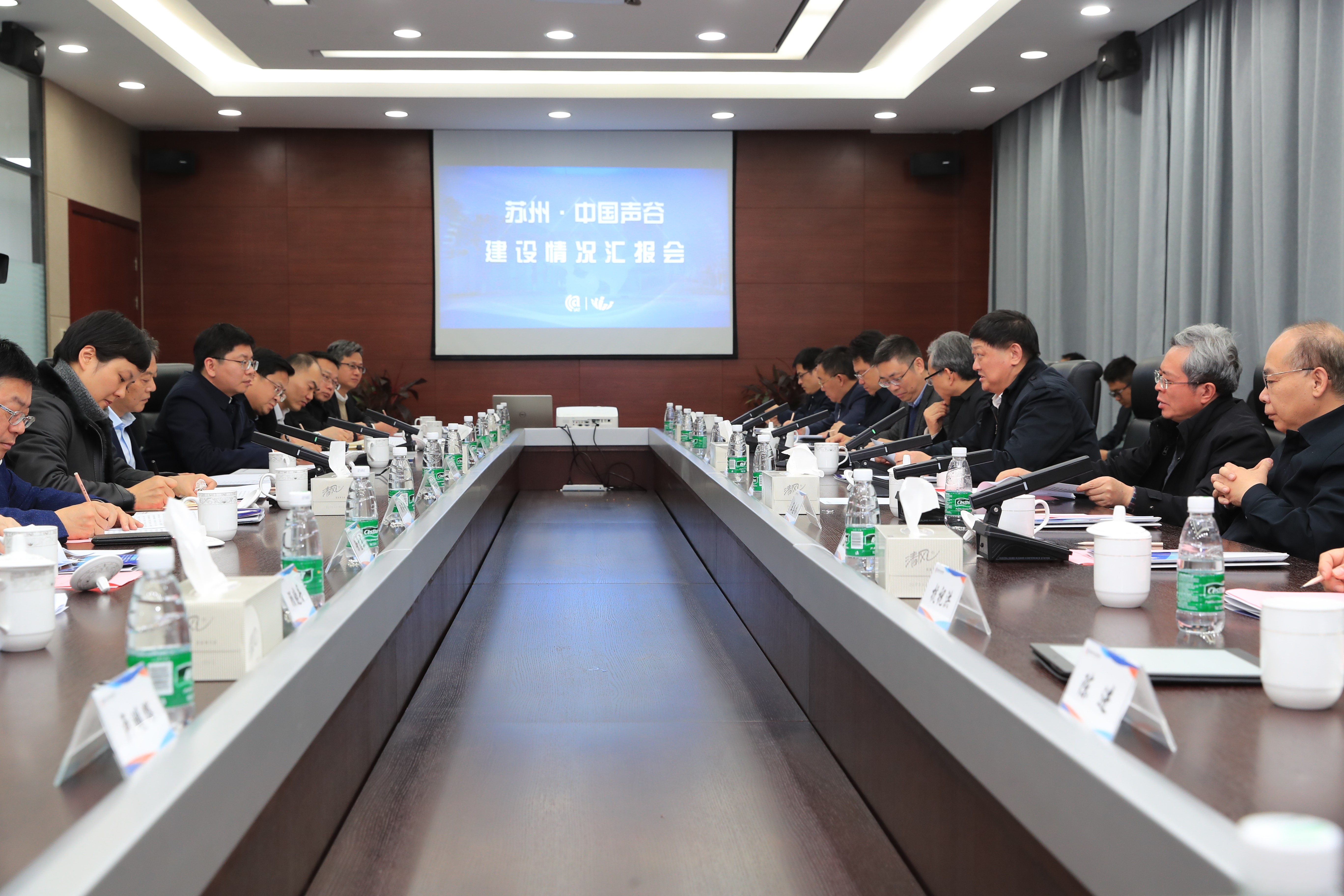 胡金波书记一行赴常熟调研“苏州·中国声谷”